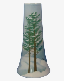 Bavaria Arts & Crafts Winter Landscape Motif Vase, HD Png Download, Transparent PNG