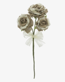 Transparent Burlap Bow Png - Artificial Flower, Png Download, Transparent PNG