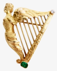 Irish Angel Harp Ring, HD Png Download, Transparent PNG