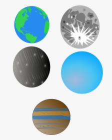 Solar System - Circle, HD Png Download, Transparent PNG