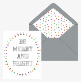 The Gift Wrap Company 5 Pack Small Cards Bright Lights - Paper, HD Png Download, Transparent PNG