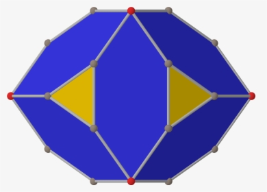 Polyhedron Chamfered 8 Edeq From Blue - Circle, HD Png Download, Transparent PNG
