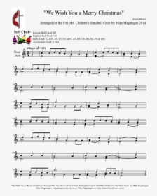 Image Result For Free Handbell Christmas Music - Handbell Sheet Music Christmas, HD Png Download, Transparent PNG