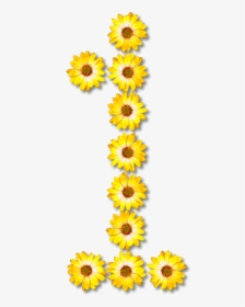 Common Sunflower Number Numerical Digit Typography - Sunflower Number 6 Clipart, HD Png Download, Transparent PNG