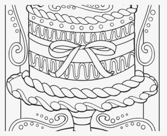 Transparent Unicorn Eyes Png - Adult Coloring Pages Cakes, Png Download, Transparent PNG