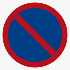 Thai Road Sign B-29 - No Waiting Sign Png, Transparent Png, Transparent PNG