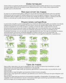 Transparent Globo Terraqueo Png - Tipos De Proyecciones Cartograficas, Png Download, Transparent PNG