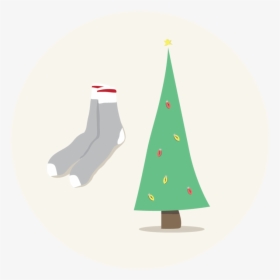 Transparent Christmas Socks Png - Collar De Luna, Png Download, Transparent PNG