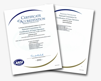 Ansi Certificate, HD Png Download, Transparent PNG