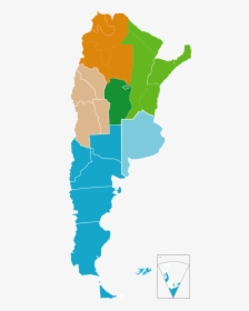 Regiones Turísticas De La Argentina - Regiones Turisticas De Argentina, HD Png Download, Transparent PNG