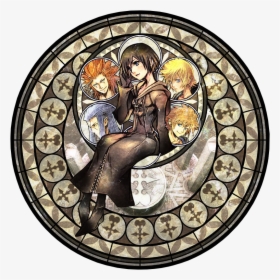 Kingdom Hearts All Stained Glass, HD Png Download, Transparent PNG