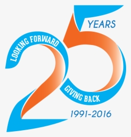 Transparent 25th Anniversary Png - 25 Years Anniversary Design Png, Png Download, Transparent PNG