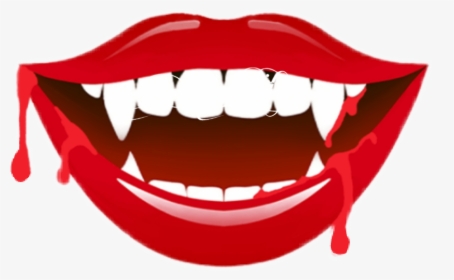 #halloween #vampiremouth #mouth #vampire, HD Png Download, Transparent PNG