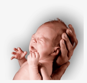 Crying Baby In Adult S Hands - Baby, HD Png Download, Transparent PNG