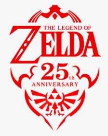 Transparent 25th Anniversary Png - Legend Of Zelda 25th Anniversary, Png Download, Transparent PNG