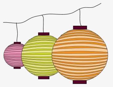 Clipart Train Lantern - Chinese Lantern Clipart Gif, HD Png Download, Transparent PNG
