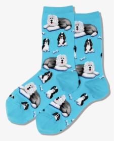 Women S Dogs And Bones Socks   Class Slick Lazy Image - Sock, HD Png Download, Transparent PNG