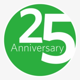 25th Anniversary Seal - 25 Year Anniversary Green, HD Png Download, Transparent PNG