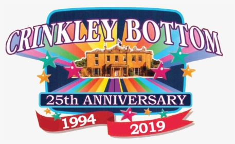 Crinkley Bottom 25th Anniversary Logo - Crinkley Bottom Theme Park, HD Png Download, Transparent PNG