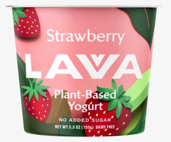 Strawberry Plant-based Yogurt - Strawberry, HD Png Download, Transparent PNG