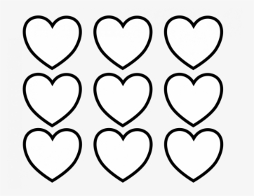 Cute Love Coloring Pages Hearts Coloring Sheet Cute, HD Png Download, Transparent PNG