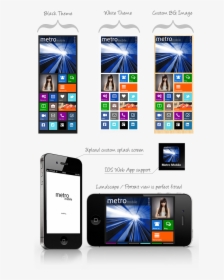 Transparent Phone Template Png - Wp Premium Mobile Template, Png Download, Transparent PNG