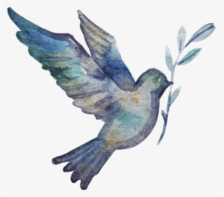 Clip Stock Communion Vector Hand Painted Bird Transprent - Communion Watercolor Png, Transparent Png, Transparent PNG