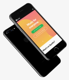 Iphone 8 Mockup Template - Smartphone, HD Png Download, Transparent PNG