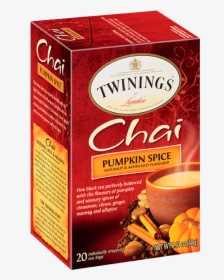 Twinings Pumpkin Spice Chai Tea, HD Png Download, Transparent PNG