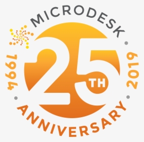 Anniversary Logo - Microdesk, HD Png Download, Transparent PNG
