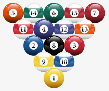 Billiard Ball Png Image - Pool Balls Transparent Background, Png Download, Transparent PNG