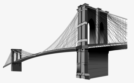 Brooklyn Bridge Clip Art - Brooklyn Bridge Png, Transparent Png, Transparent PNG