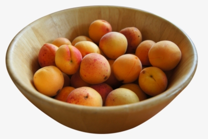 Apricots In Bowl Png Image - Apricot, Transparent Png, Transparent PNG
