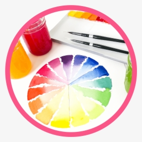 Learn How To Quickly Create Breathtaking Watercolor - Circle, HD Png Download, Transparent PNG