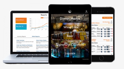 Ipad Restaurant Menu Software, HD Png Download, Transparent PNG