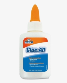 Download Elmer S Glue All Adhesive - Plastic Bottle, HD Png Download, Transparent PNG