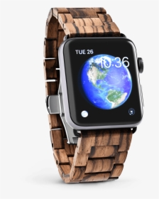 Apple Watch Wood Band Zebrawood, HD Png Download, Transparent PNG