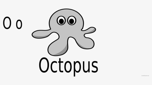 Octopus Animal Free Black White Clipart Images Clipartblack, HD Png Download, Transparent PNG