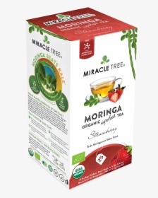 Strawberry Organic Moringa Superfood Tea Bags - Organic Moringa Superfood Tea, HD Png Download, Transparent PNG