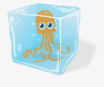 Character Design / Frozen Octopus - Frozen Octopus Cartoon, HD Png Download, Transparent PNG
