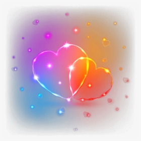 Transparent Glowing Heart Png, Png Download, Transparent PNG
