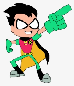 Robin From Teen Titans Go, HD Png Download, Transparent PNG