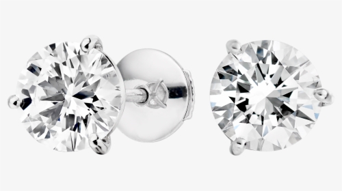 Diamond Studs - Earrings, HD Png Download, Transparent PNG