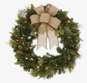 Christmas Wreath Png Picture - Christmas Wreath Ideas For Graves, Transparent Png, Transparent PNG
