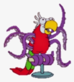 Clip Art Epilogue Of Inventions And Children During - Octopus And A Parrot, HD Png Download, Transparent PNG