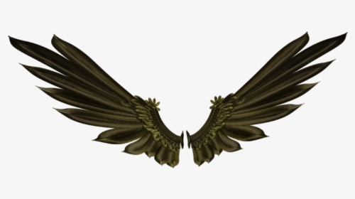 Asas Wings Black Negras Freetoedit - Transparent Background Raven Png, Png Download, Transparent PNG