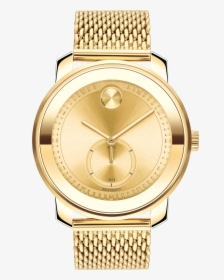 Movado Bold Metal - Gold Movado Watch, HD Png Download, Transparent PNG
