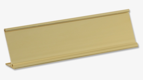Gold Name Plate Png - Wood, Transparent Png, Transparent PNG