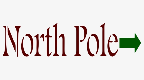 Clipart North Pole Words, HD Png Download, Transparent PNG