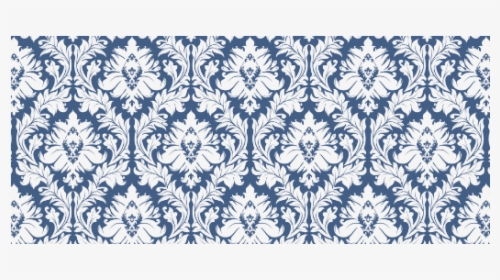 Damask Pattern Navy Blue And White Manchester Sports - Damask, HD Png Download, Transparent PNG